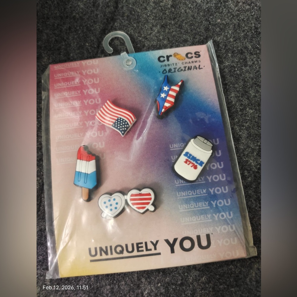 CROCS Unique Jibbitz Charms Set - Multicolor